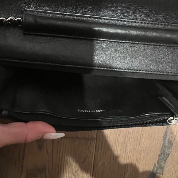 CHANEL BLACK WALLET ON CHAIN WITH CAVIAR LEATHER - Picture 13 of 13